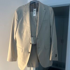 Banana Republic Signature Italian Hopsack suit